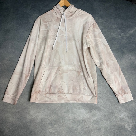 Light Camo Mens Hoodie Size XL - Picture 1 of 10